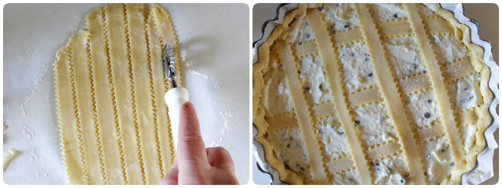 Crostata ricotta cioccolato ----