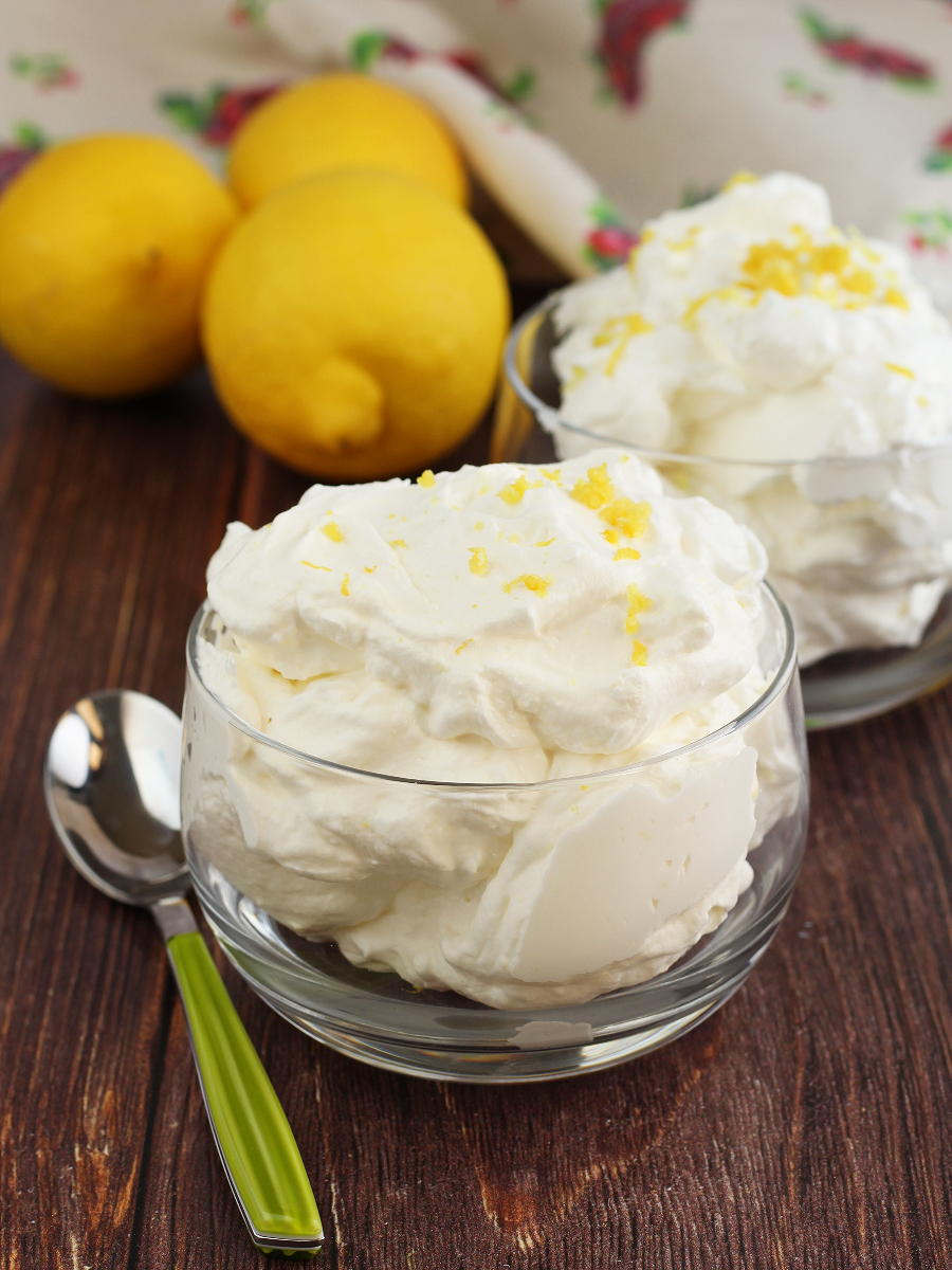 Crema fredda al limone ricetta