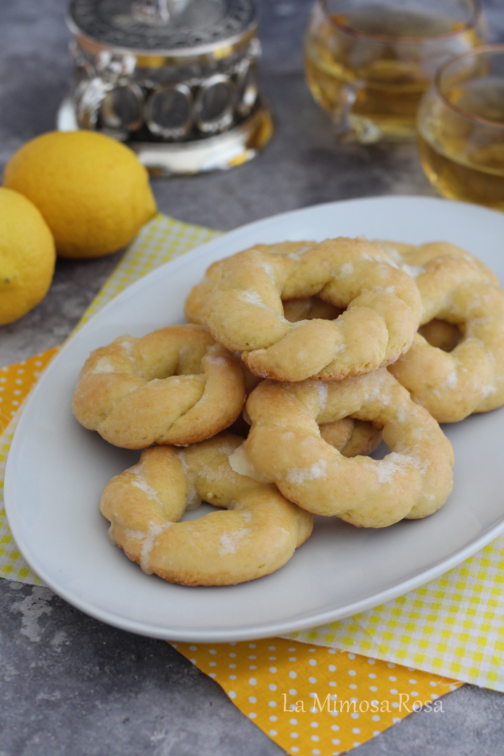 Taralli dolci al limone ricetta