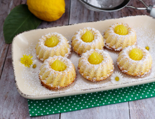 Mini Bundt cake al limone