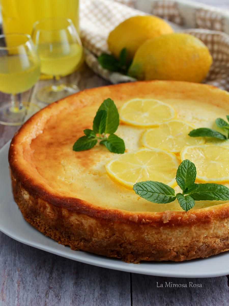 Cheesecake cotta al limone ricetta