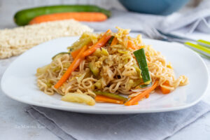 Noodles con verdure