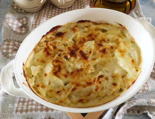 Finocchi gratinati con besciamella