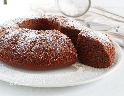 Ciambella con Nutella nell’impasto, soffice, senza olio nè burro