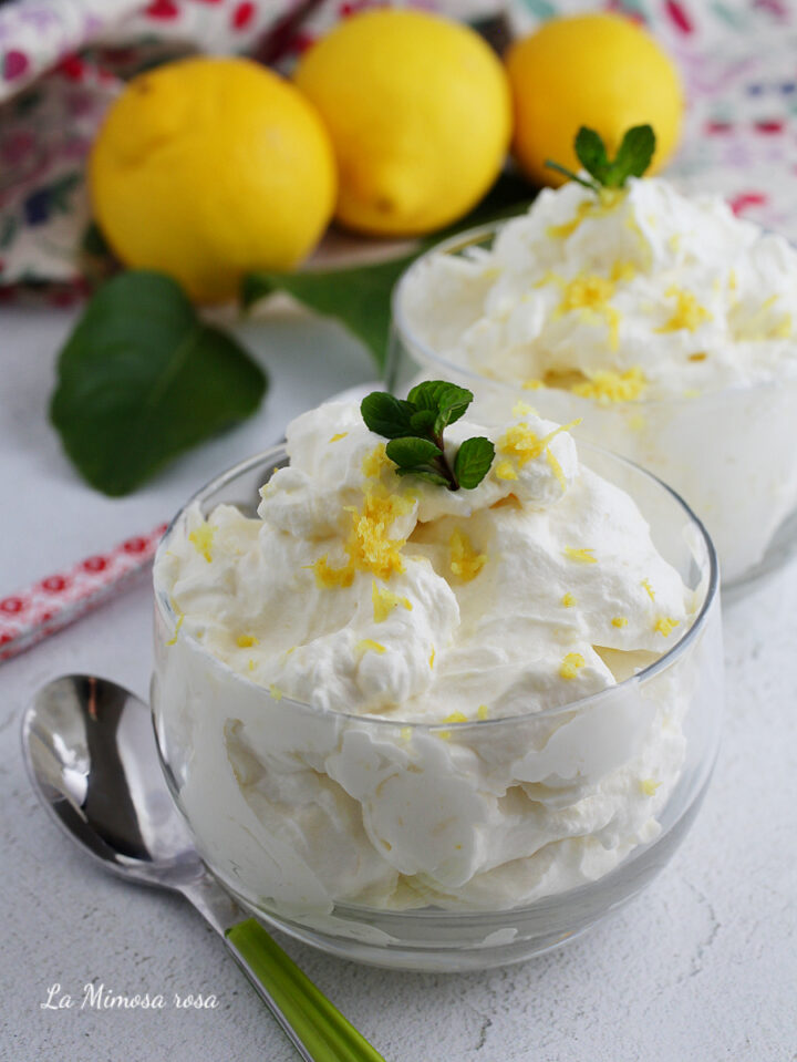Crema mascarpone panna e limone ricetta