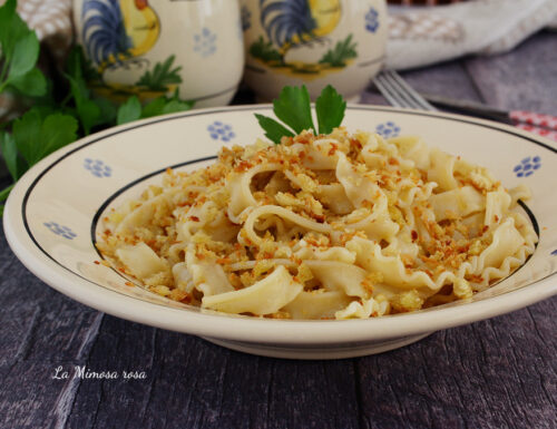 Pasta di San Giuseppe ricetta tipica pugliese