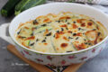 Parmigiana di zucchine bianca saporita