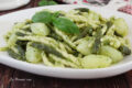 Trofie al pesto con patate e fagiolini