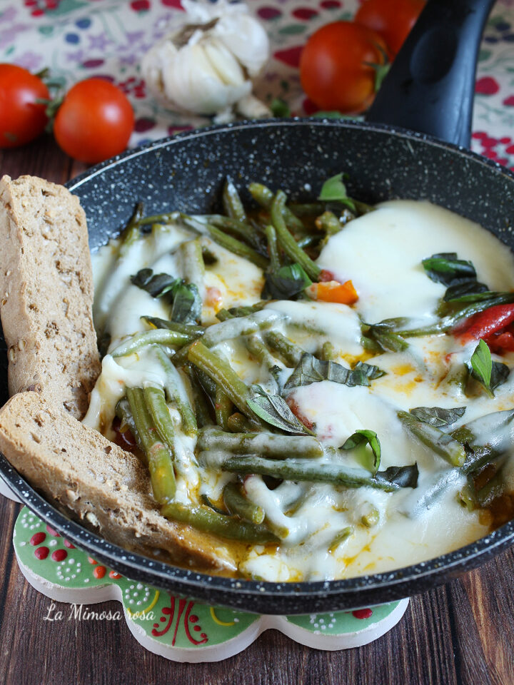 Fagiolini alla salentina ricetta