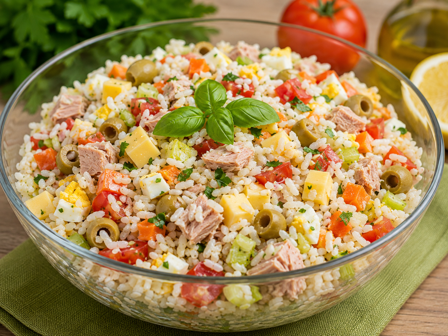 Insalata di riso senza condiriso