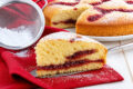 Torta Nua con marmellata, soffice come una nuvola e con un ripieno golosissimo