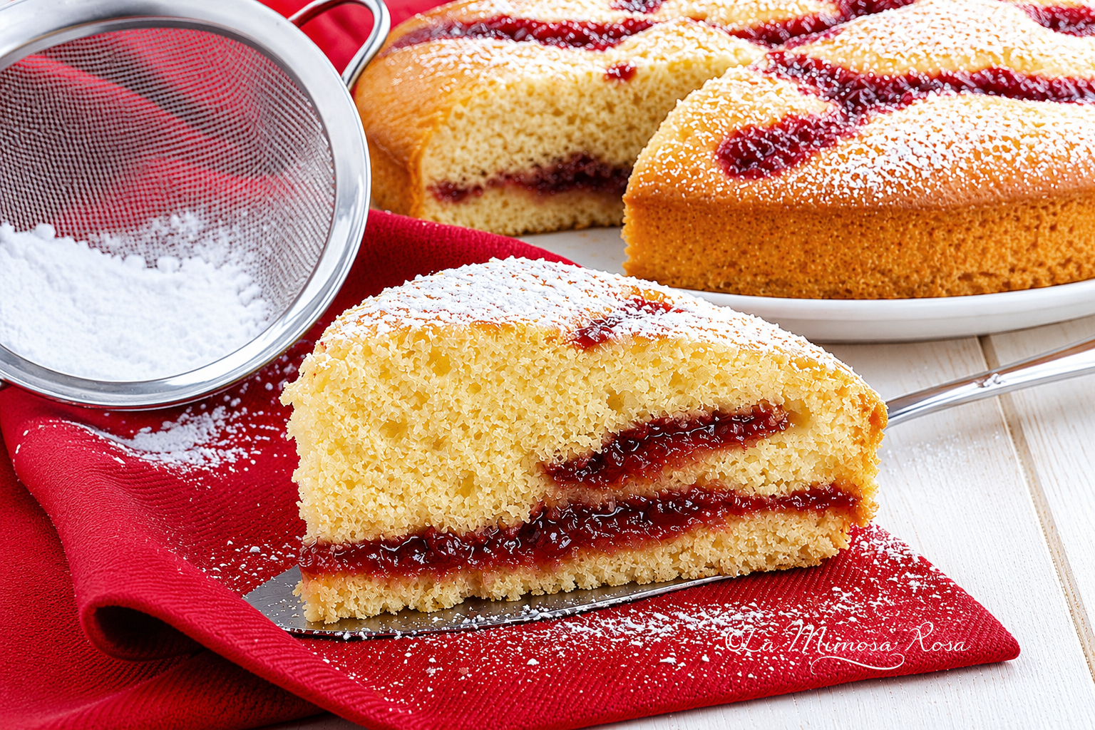 Torta Nua con marmellata