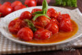 Pomodori scattarisciati in padella alla salentina