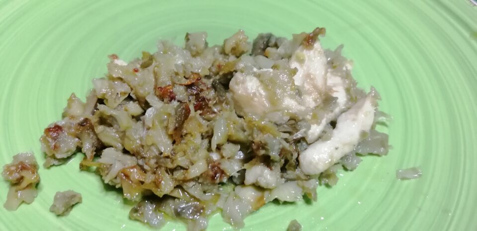 petto di pollo alla crema di carciofi