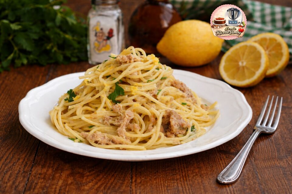 PASTA AL TONNO E LIMONE BIMBY