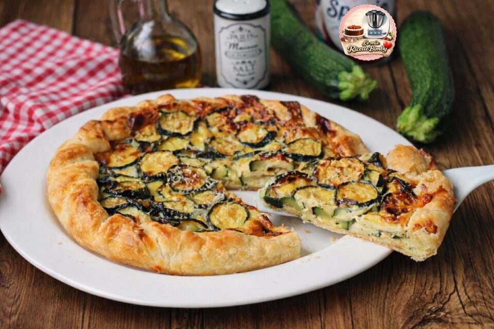 TORTA SALATA DI ZUCCHINE BIMBY
