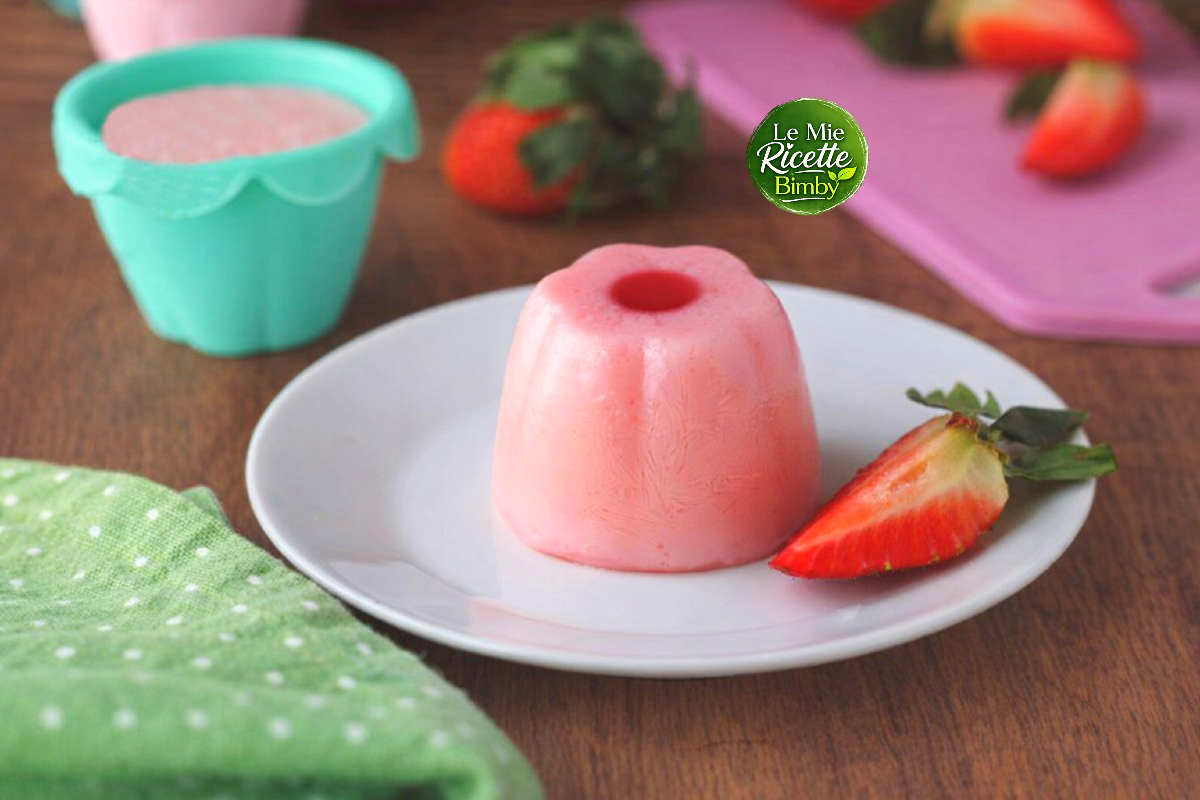 BUDINO ALLE FRAGOLE BIMBY