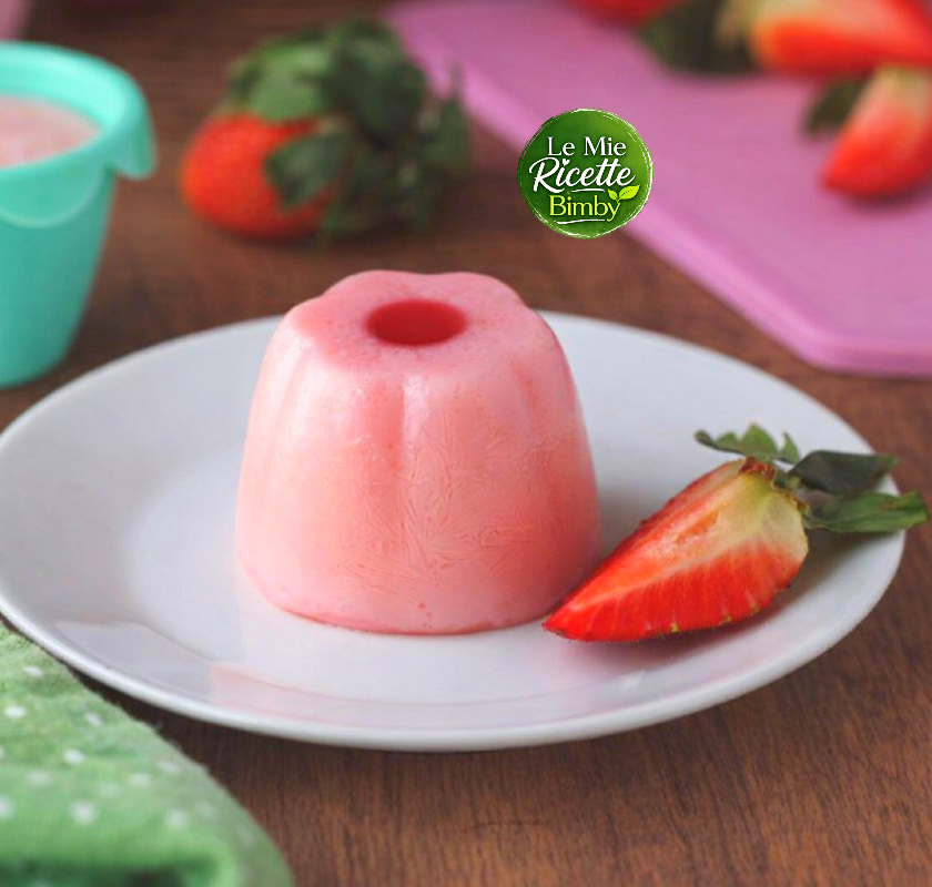 BUDINO ALLE FRAGOLE BIMBY