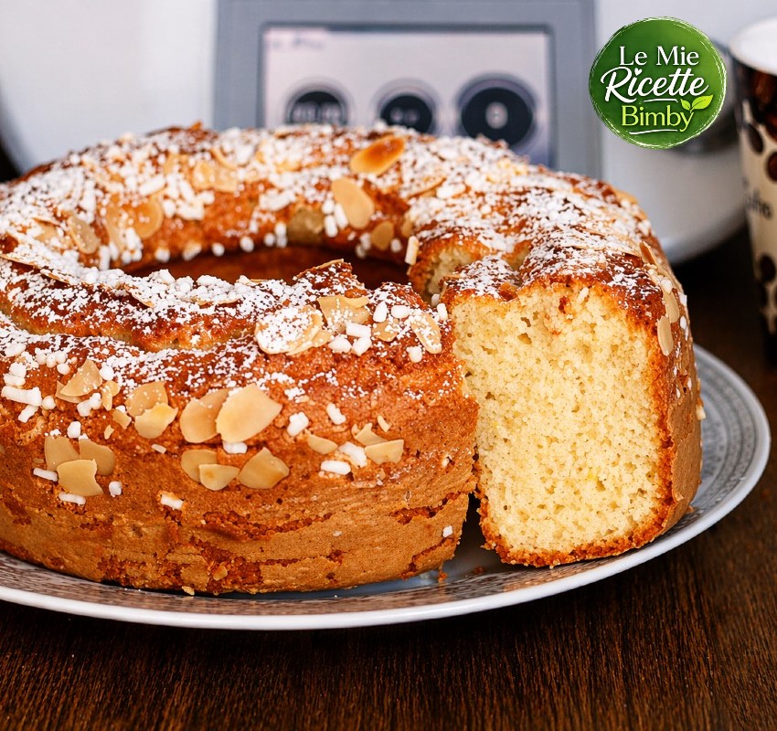 CIAMBELLA ALLE MANDORLE E YOGURT BIMBY 