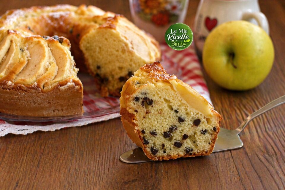 CIAMBELLA MELE E CIOCCOLATO BIMBY