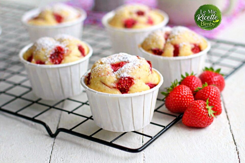 MUFFIN ALLE FRAGOLE BIMBY