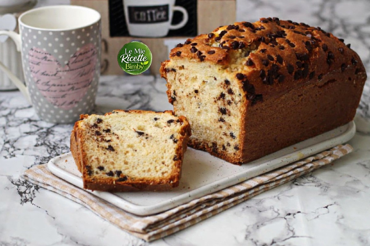 PLUMCAKE YOGURT E GOCCE DI CIOCCOLATO BIMBY