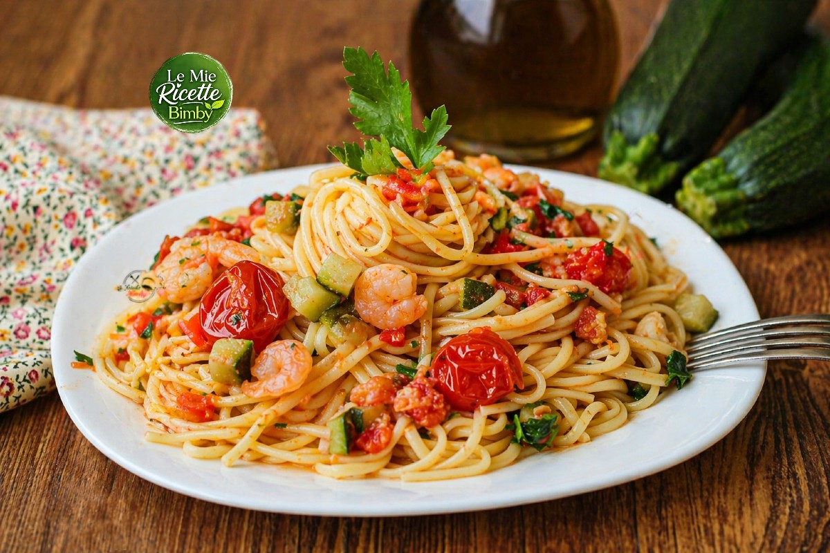 SPAGHETTI AI FRUTTI DI MARE BIMBY