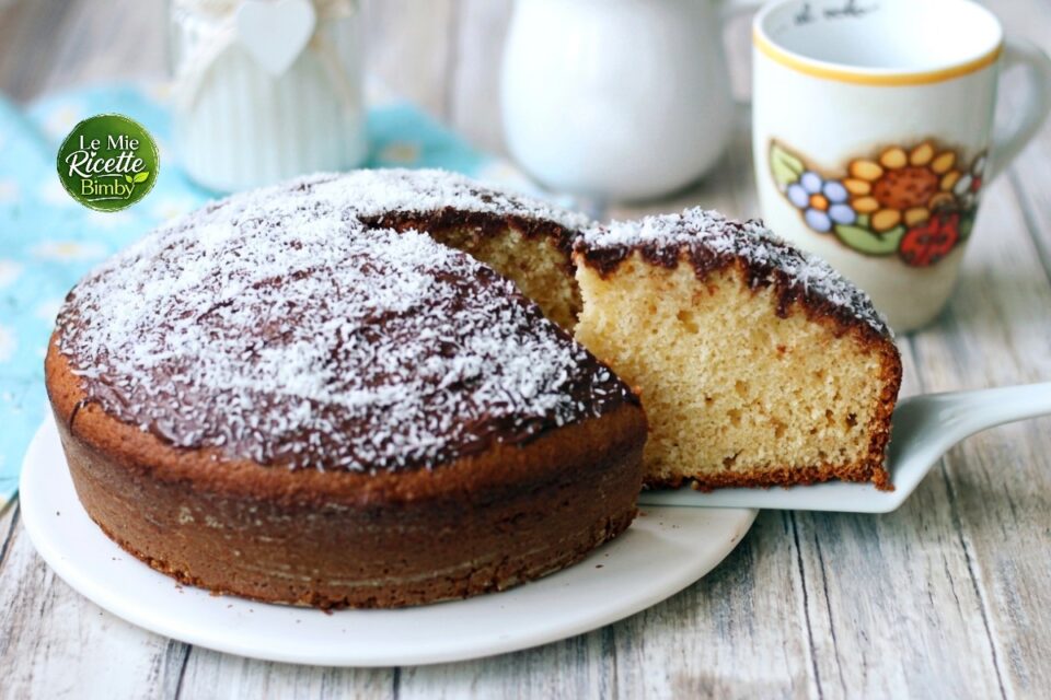 TORTA AL COCCO E NUTELLA BIMBY