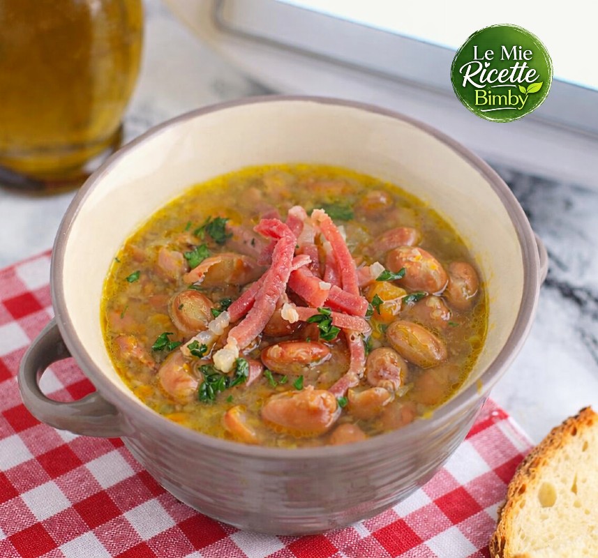 ZUPPA DI FAGIOLI BORLOTTI BIMBY