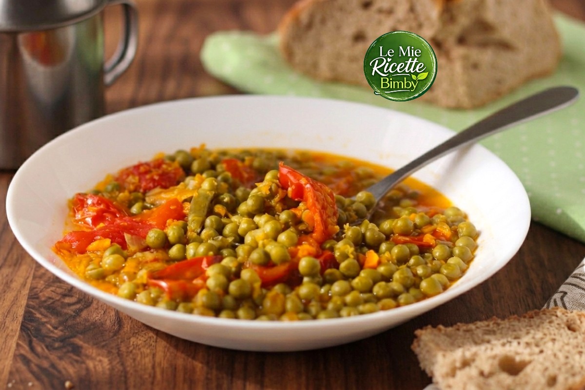 ZUPPA DI PISELLI IN UMIDO BIMBY