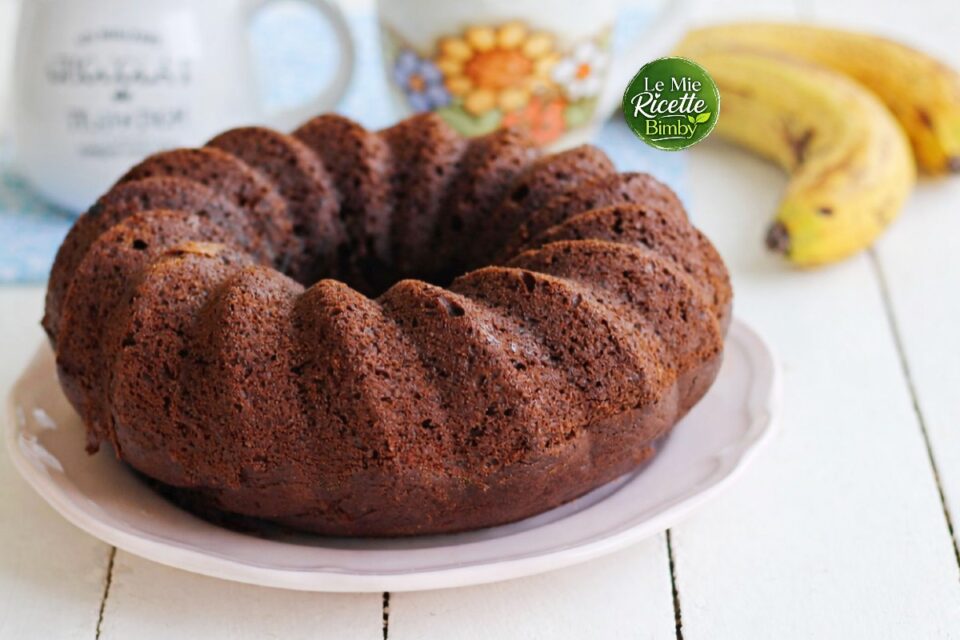 CIAMBELLA ALLA BANANA E CIOCCOLATO BIMBY
