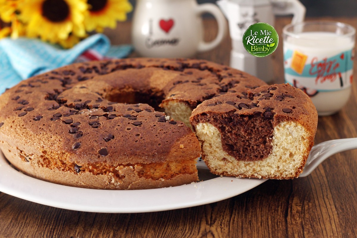 CIAMBELLONE AL LATTE BICOLORE BIMBY