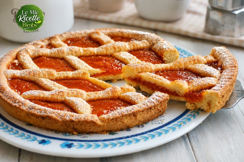 CROSTATA CLASSICA ALLA MARMELLATA BIMBY