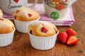 MUFFIN ALLE FRAGOLE E YOGURT BIMBY "senza burro"