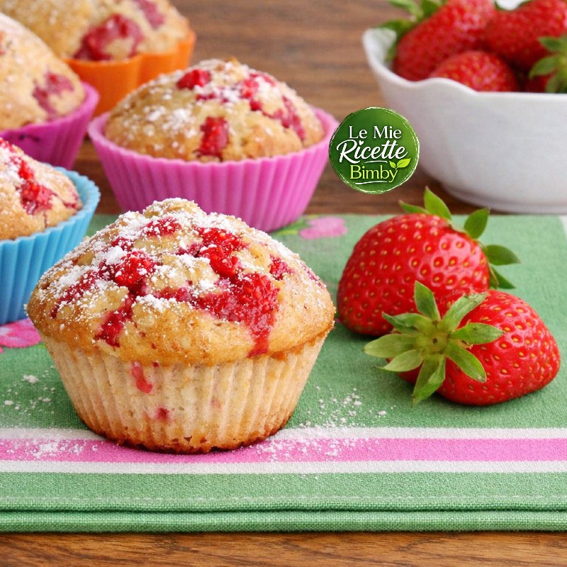 MUFFIN COCCO E FRAGOLE BIMBY
