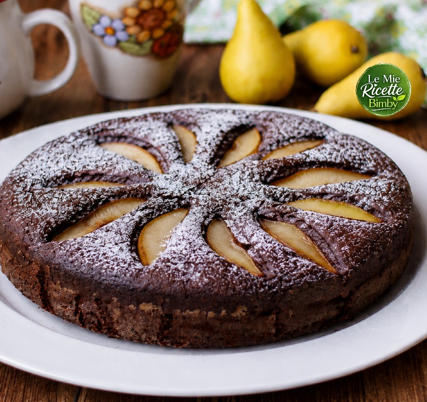 TORTA ALLE PERE E CIOCCOLATO BIMBY