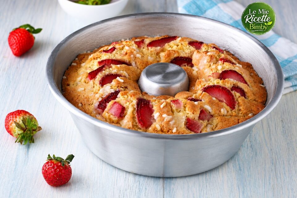 CIAMBELLA ALLE FRAGOLE E LIMONE BIMBY