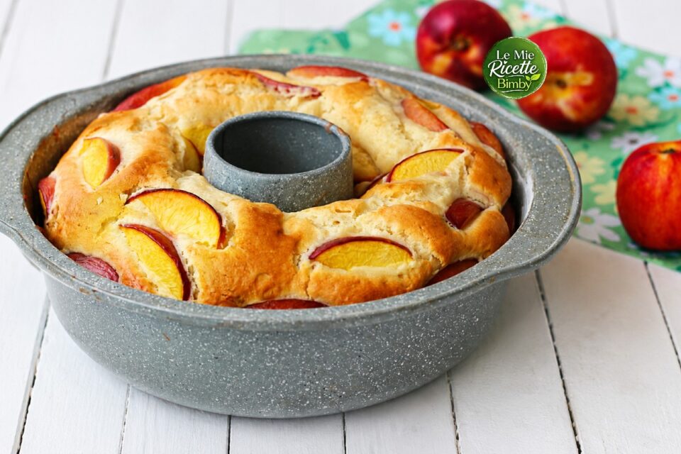 CIAMBELLA ALLE PESCHE E YOGURT BIMBY