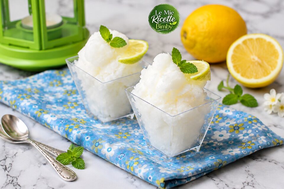 SORBETTO AL LIMONE BIMBY