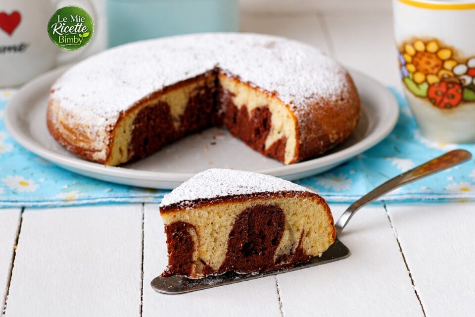 TORTA BICOLORE BIMBY COTTA IN PADELLA