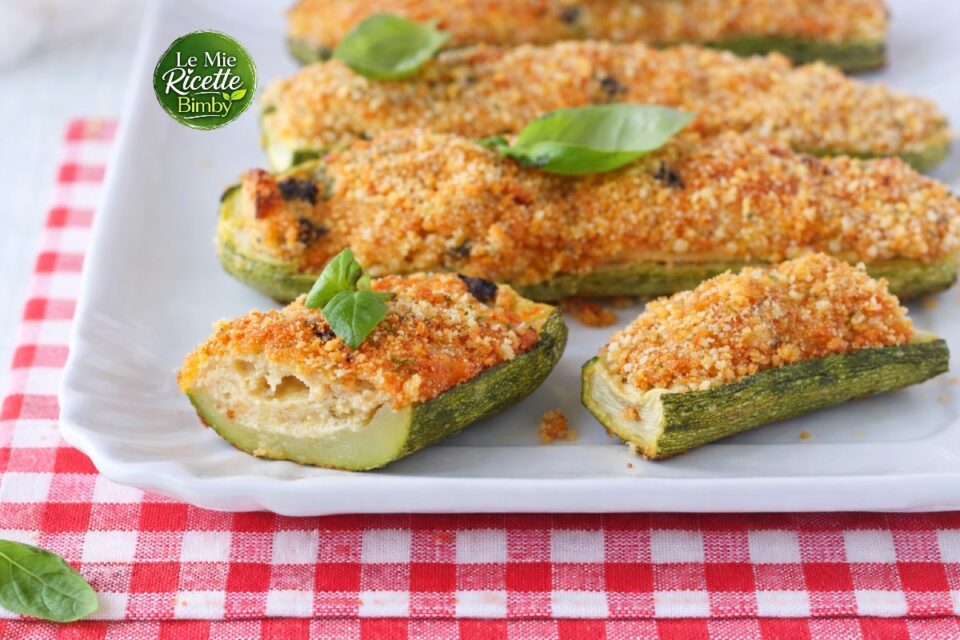 ZUCCHINE RIPIENE RICOTTA BIMBY
