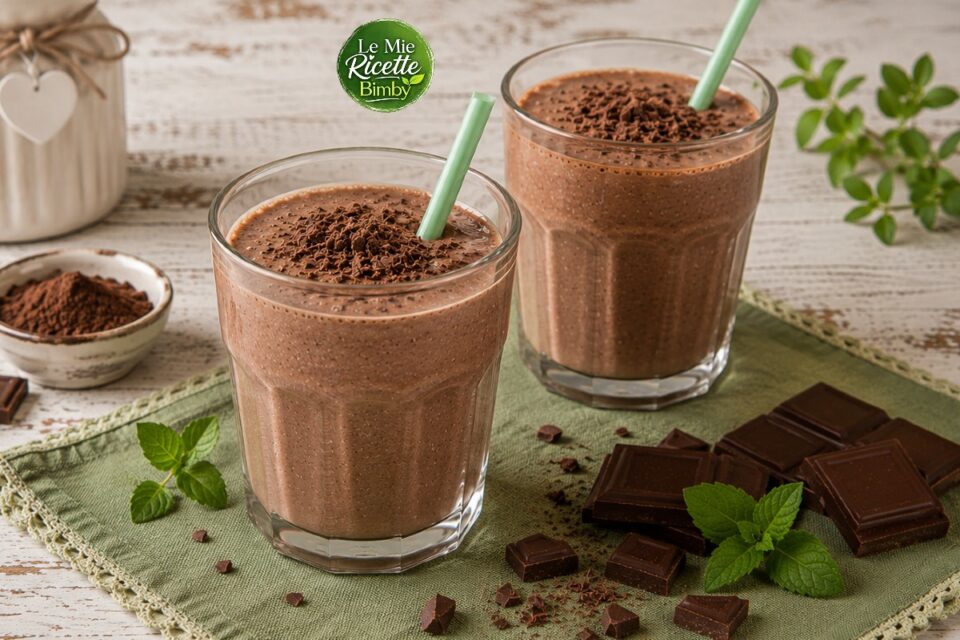 MILKSHAKE AL CIOCCOLATO BIMBY