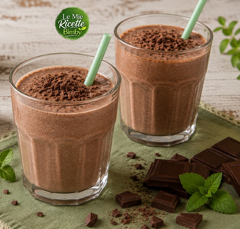MILKSHAKE AL CIOCCOLATO BIMBY