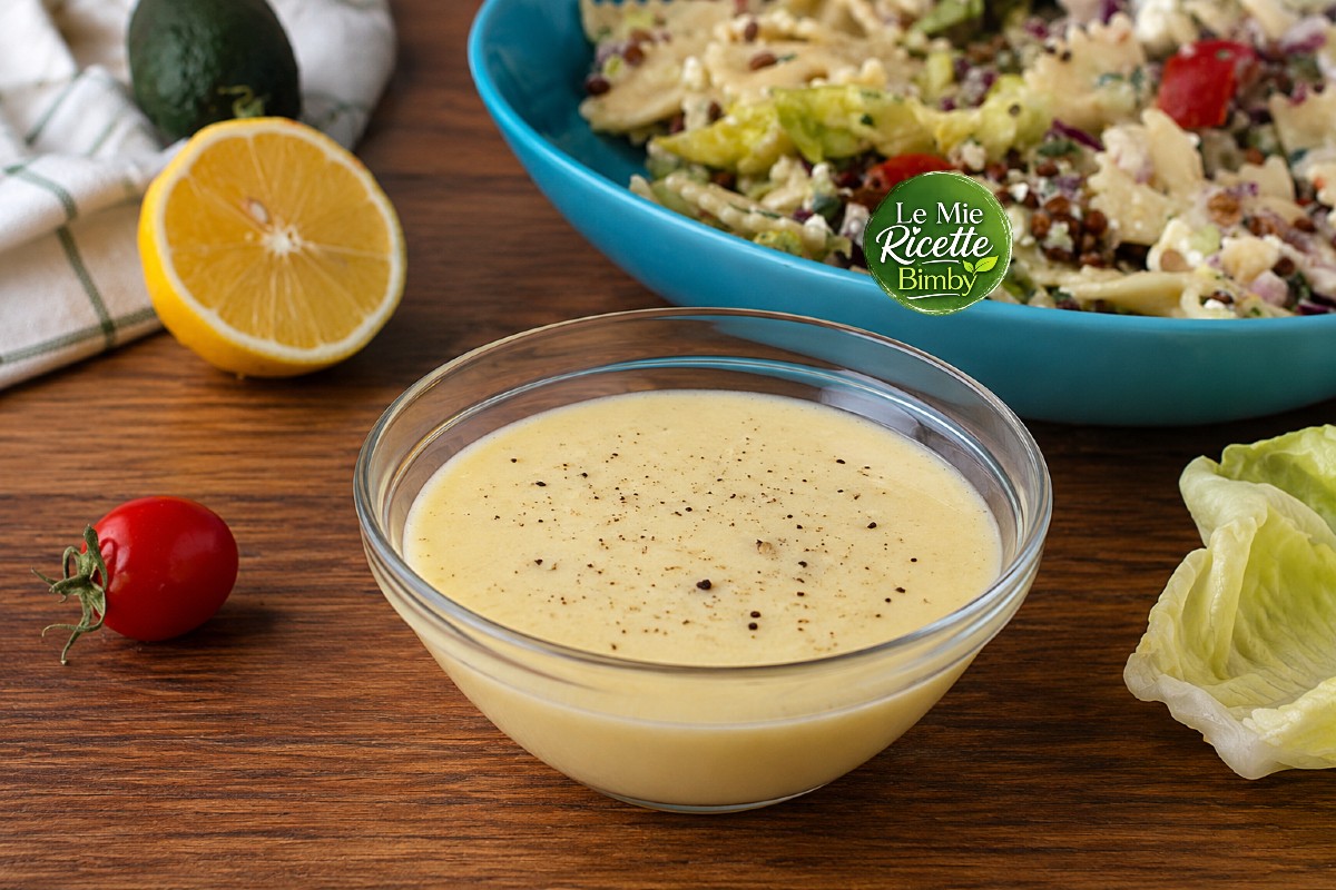 SALSA VELOCE PER PASTA FREDDA E INSALATE BIMBY