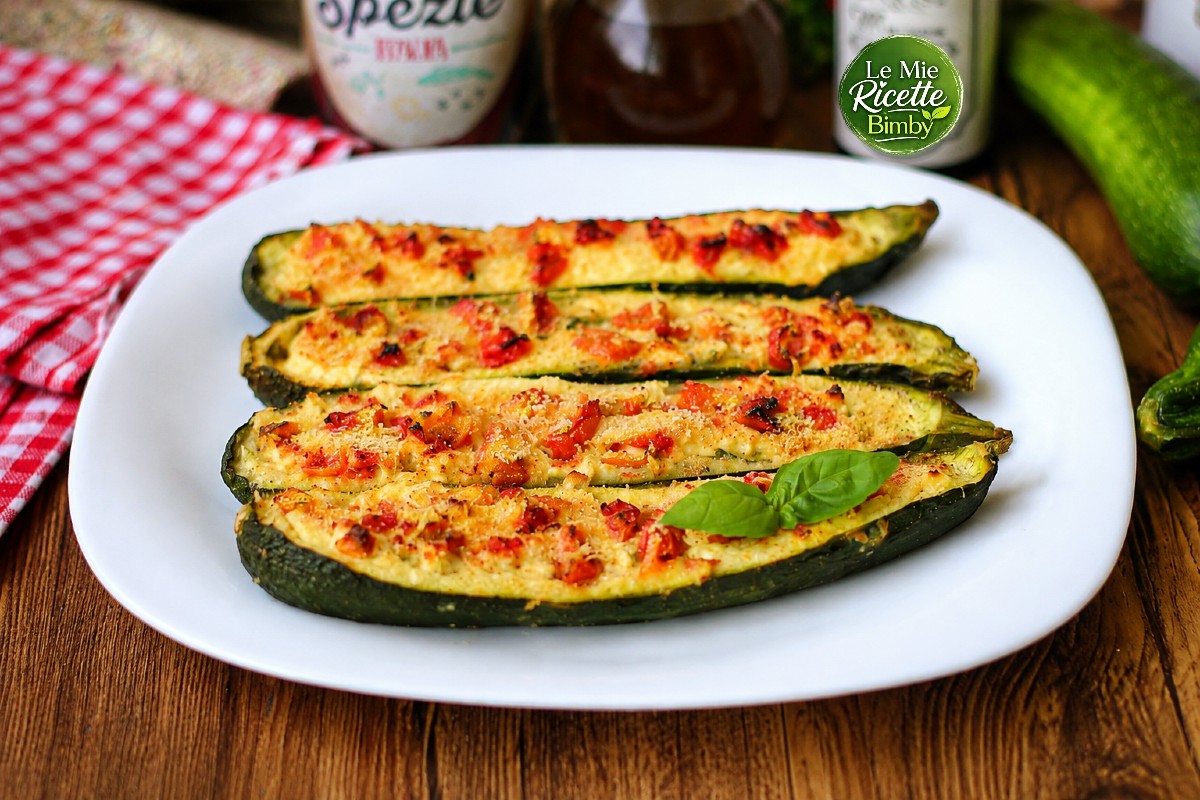 ZUCCHINE RIPIENE DI RICOTTA BIMBY