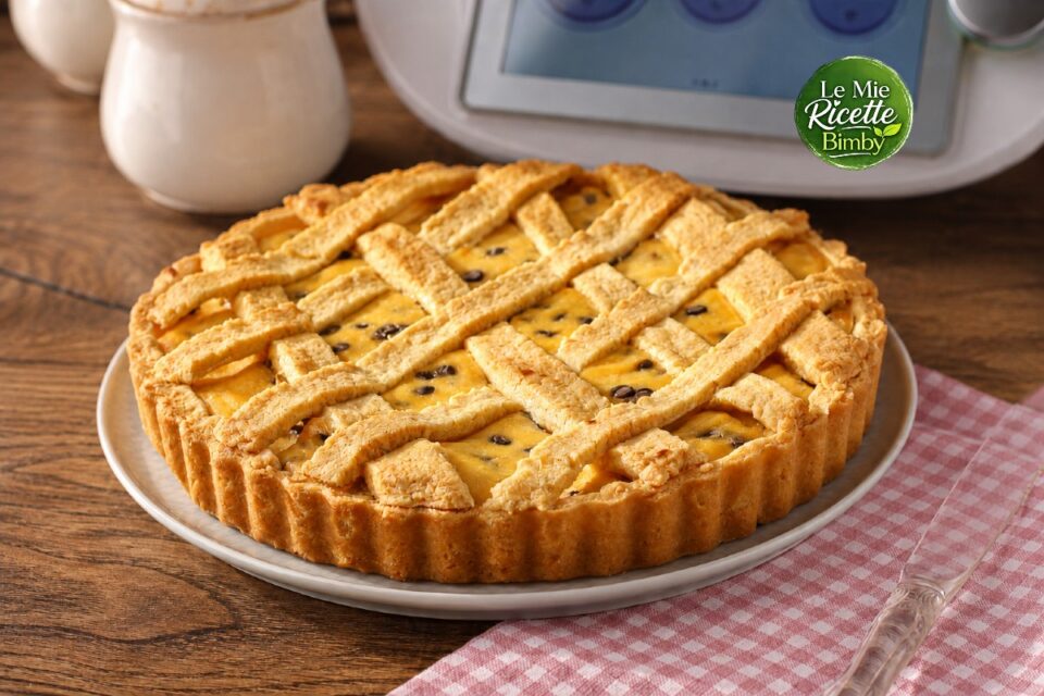CROSTATA ALLA RICOTTA E GOCCE DI CIOCCOLATO BIMBY