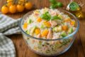 INSALATA DI RISO CON AVOCADO E SALMONE BIMBY
