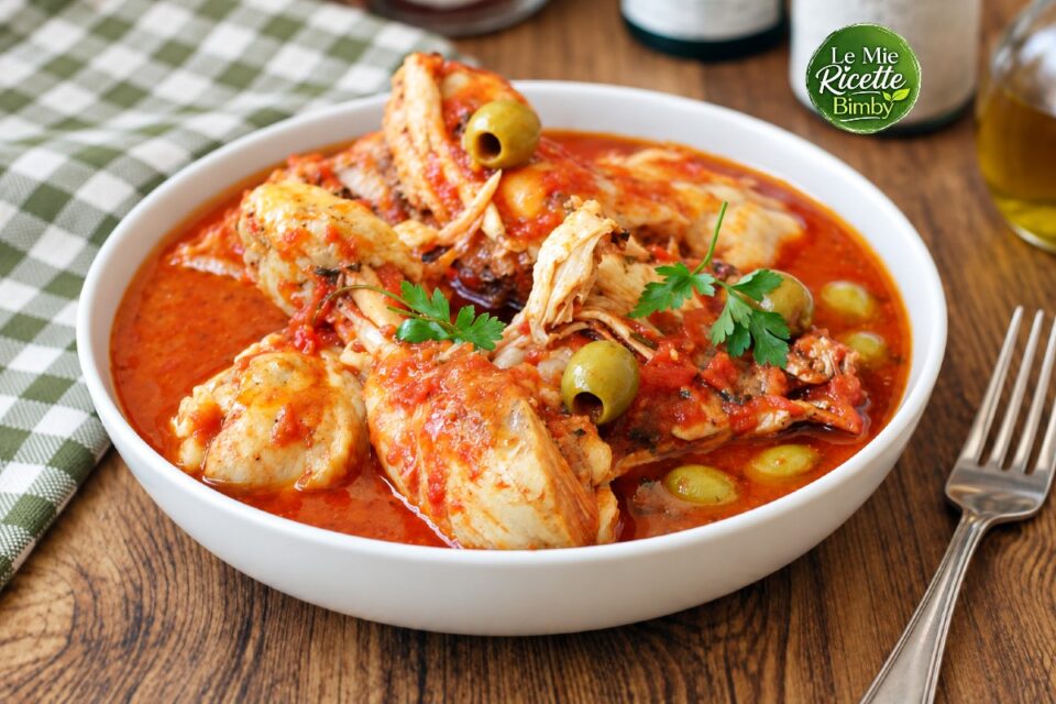 COSCE DI POLLO IN UMIDO BIMBY