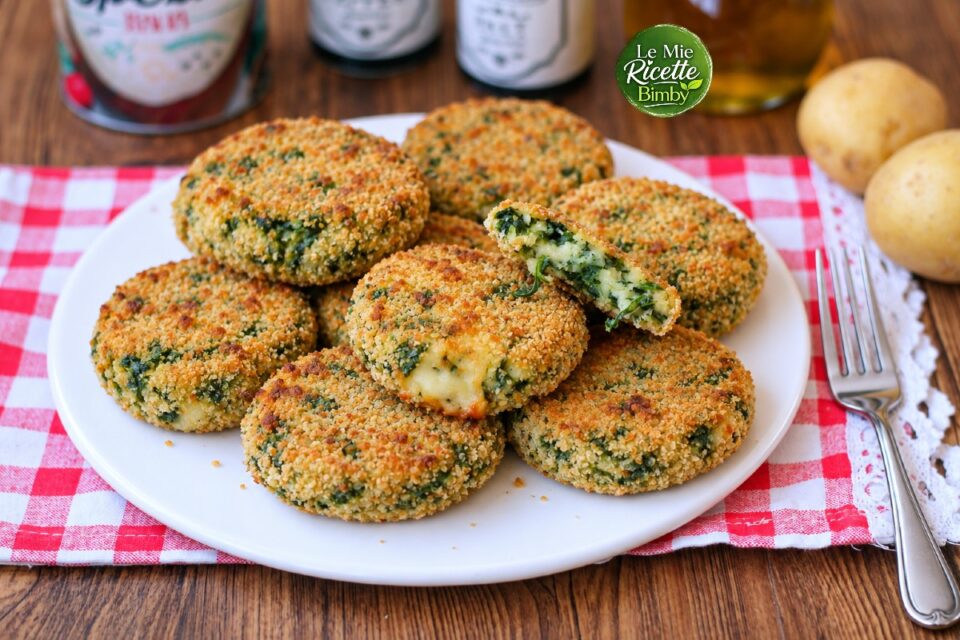 POLPETTE DI PATATE E SPINACI BIMBY