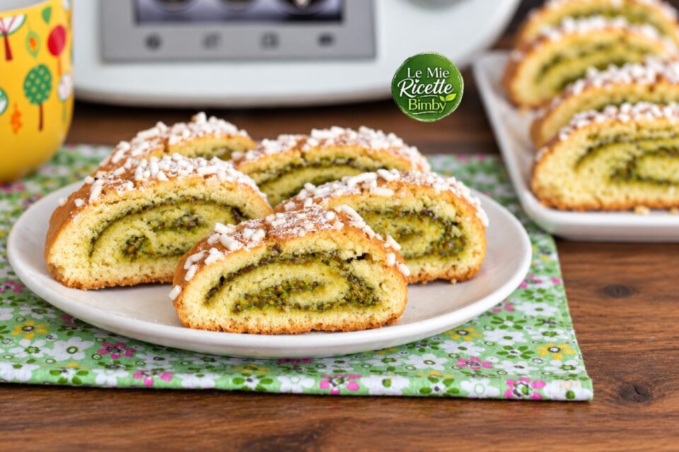 BISCOTTI ARROTOLATI AL PISTACCHIO BIMBY